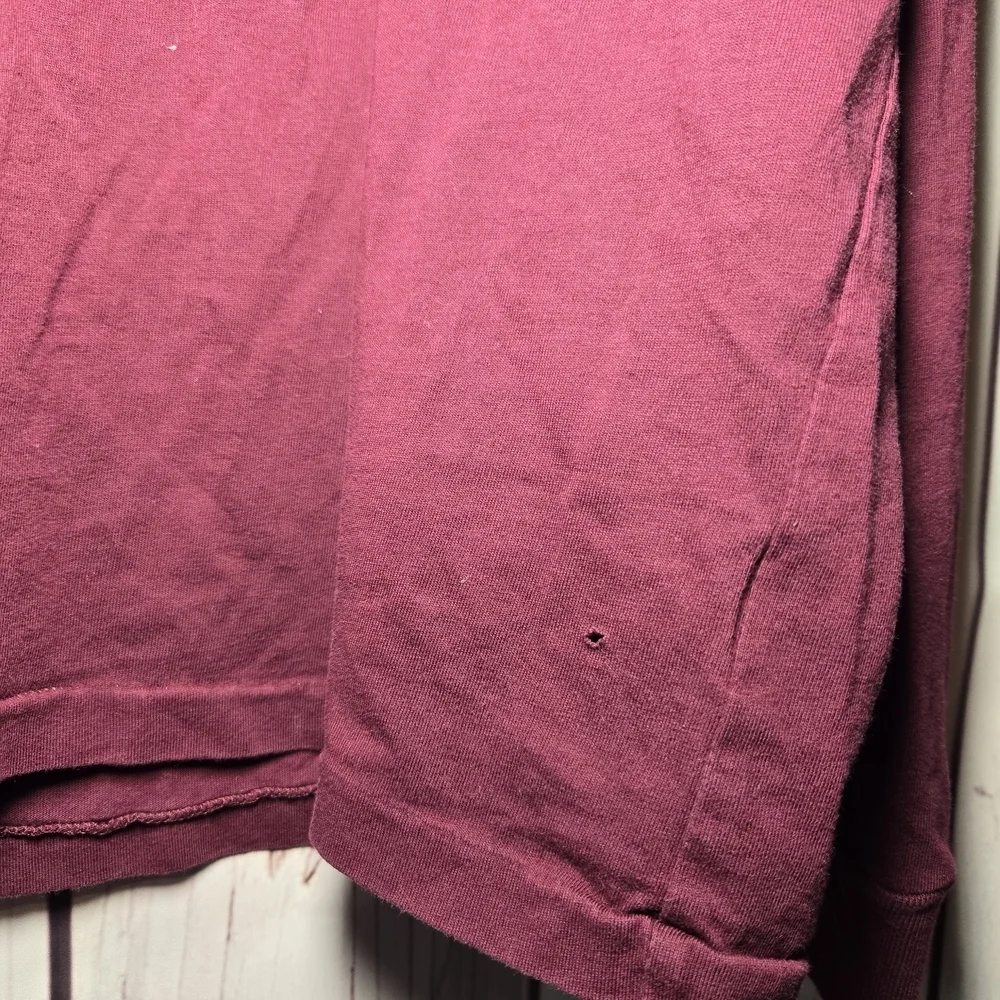 Polo by Ralph Lauren Men's Burgundy Long Sleeve Shirt Size Large